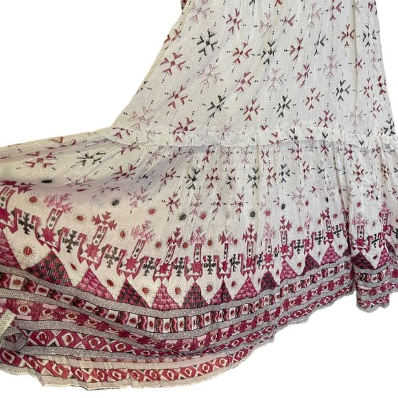 ISABEL MARANT ETOILE $890 Fratela printed cotton voile midi dress NWT Sz 34 US 2 - Picture 8 of 14